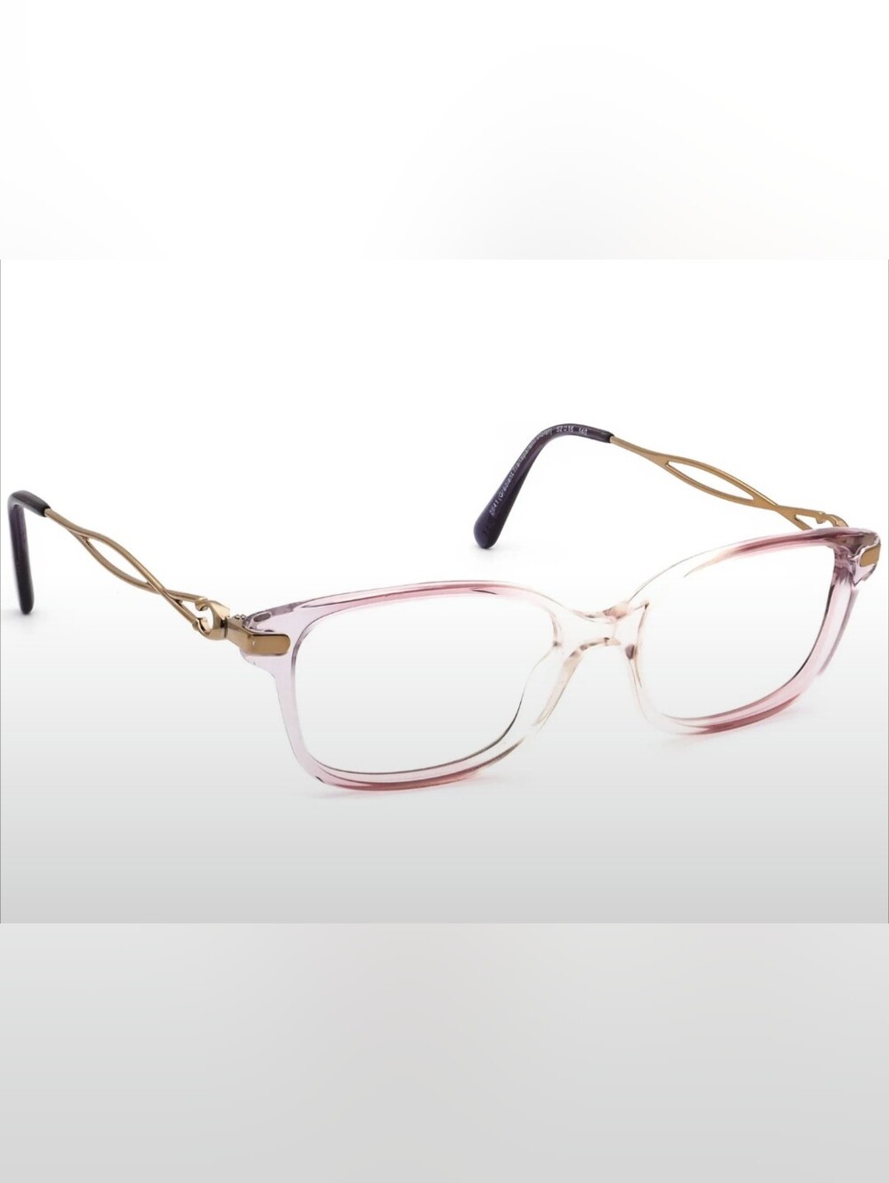 Coach Eyeglasses HC 6172 5641 Gradient Transparent Violet Square Frame 52-16 140